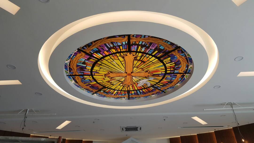 Decorative Ceiling with Acrylic Panel 